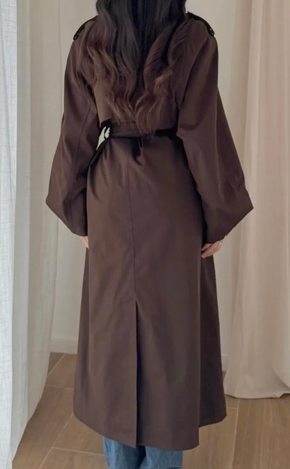 Trench avec col choco - Eda&Chic