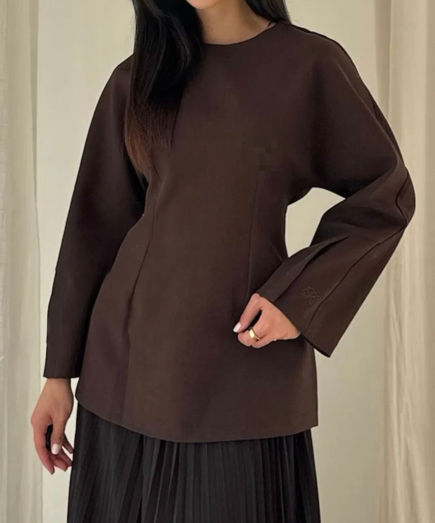 Haut Zahra choco - Eda&Chic