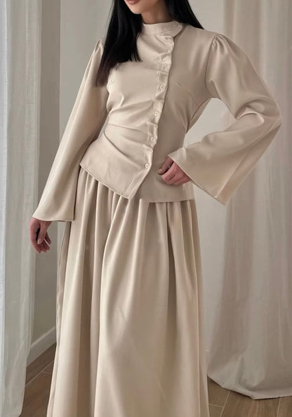 Ensemble Malika beige - Eda&Chic