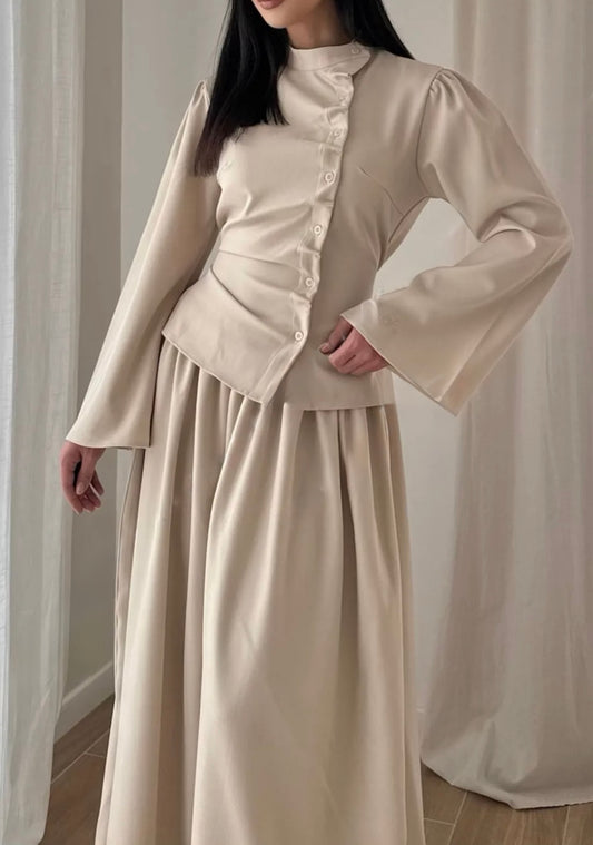 Ensemble Malika beige - Eda&Chic