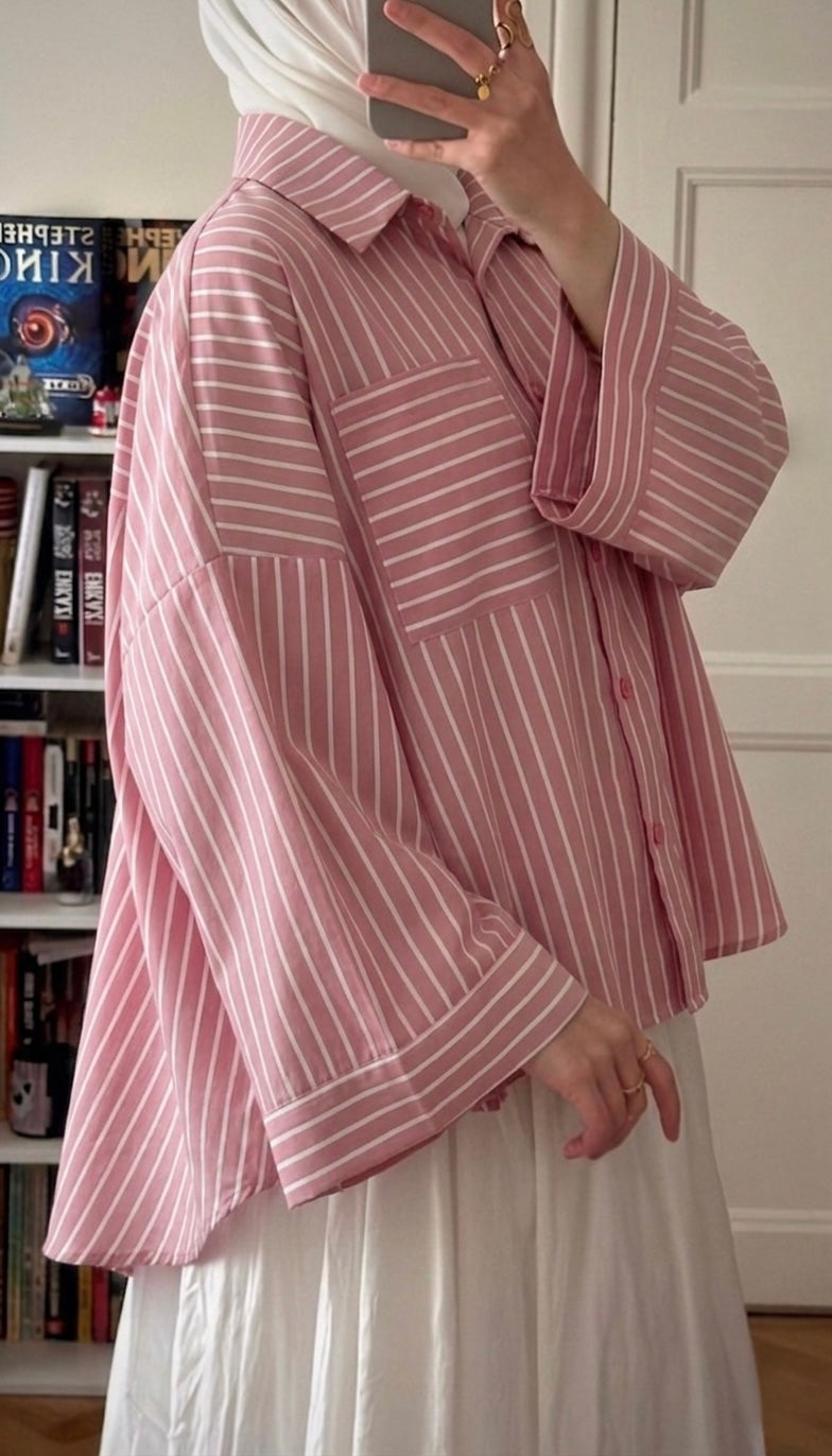 Chemise Mila rose - Eda&Chic