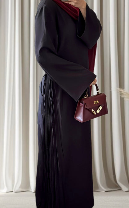 Robe éventail noir - Eda&Chic