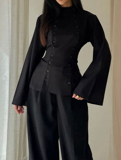Haut Lina noir - Eda&Chic