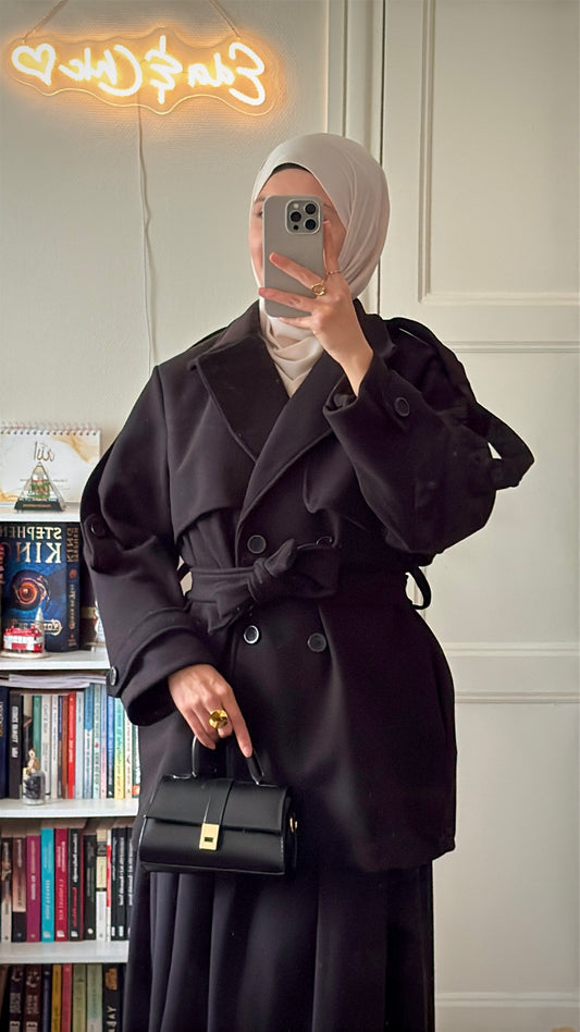 Veste Selin noir - Eda&Chic