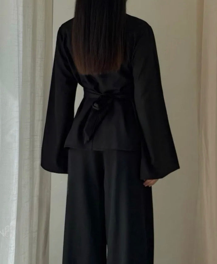 Haut Lina noir - Eda&Chic