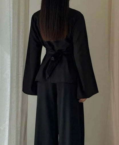 Haut Lina noir - Eda&Chic