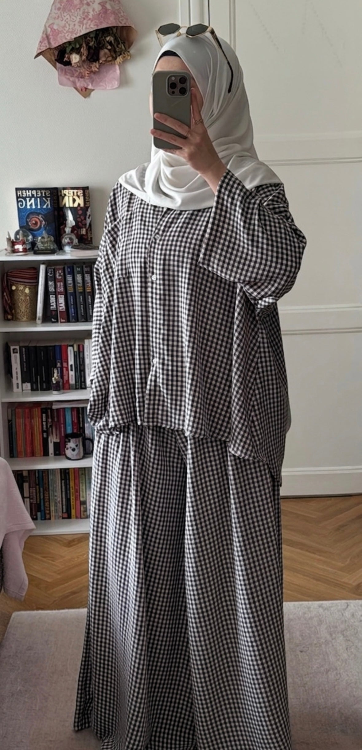 Ensemble Vichy noir - Eda&Chic