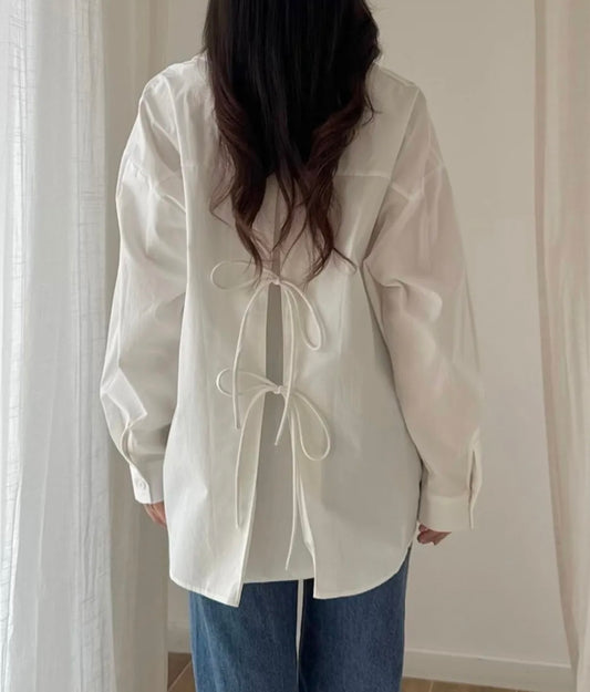 Chemise blanche 100% coton - Eda&Chic