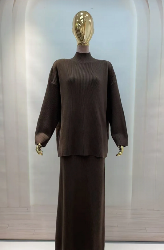 Ensemble Defne marron - Eda&Chic