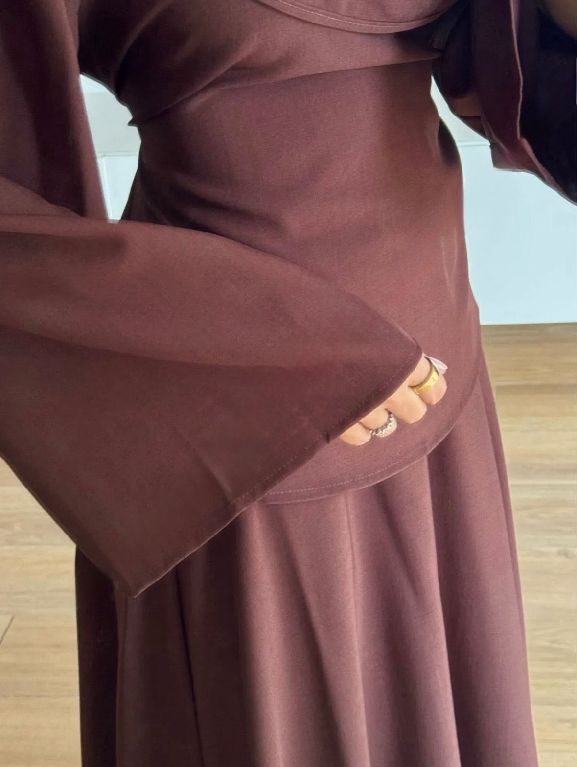 Ensemble Dünya bordeaux - Eda&Chic