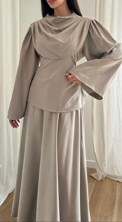 Ensemble Dünya taupe - Eda&Chic
