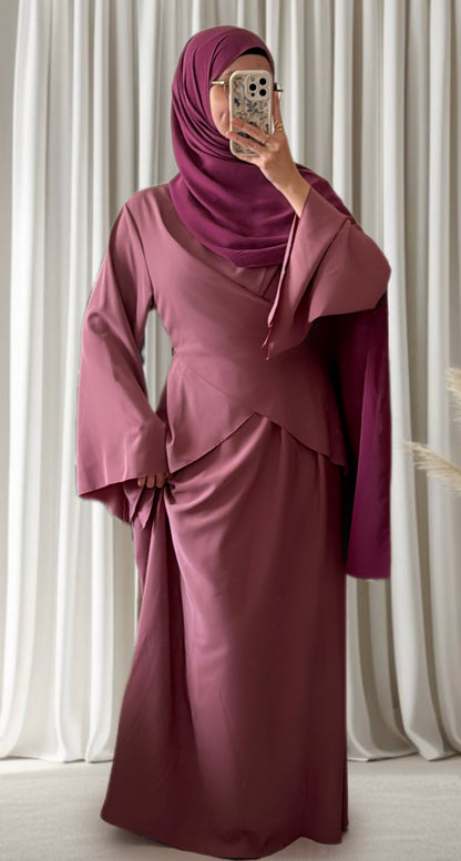 Robe Amara rose - Eda&Chic