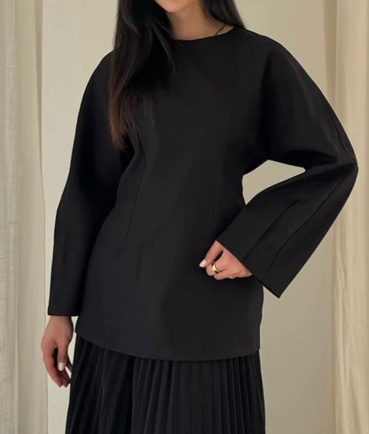 Haut Zahra noir - Eda&Chic