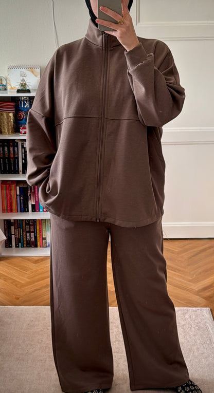 Ensemble Nahla taupe - Eda&Chic