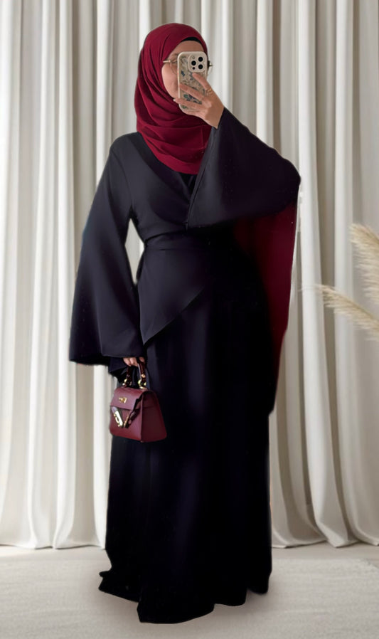 Robe Amara noir - Eda&Chic