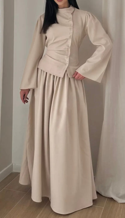 Ensemble Malika beige - Eda&Chic