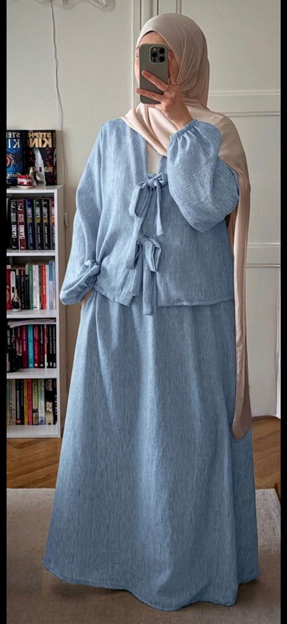 Ensemble Hana bleu - Eda&Chic