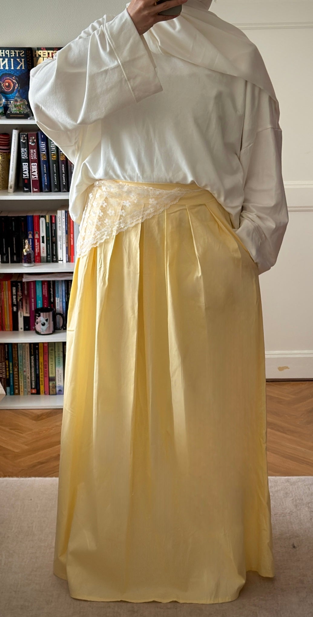 Jupe dentelle coton - Eda&Chic