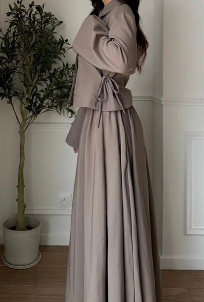 Ensemble Zehra taupe - Eda&Chic