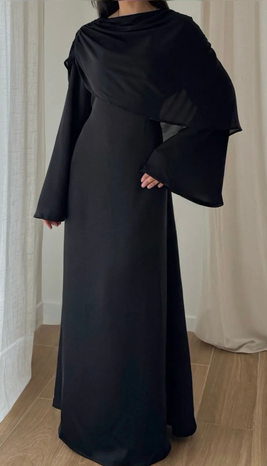 Robe Sofia noir - Eda&Chic