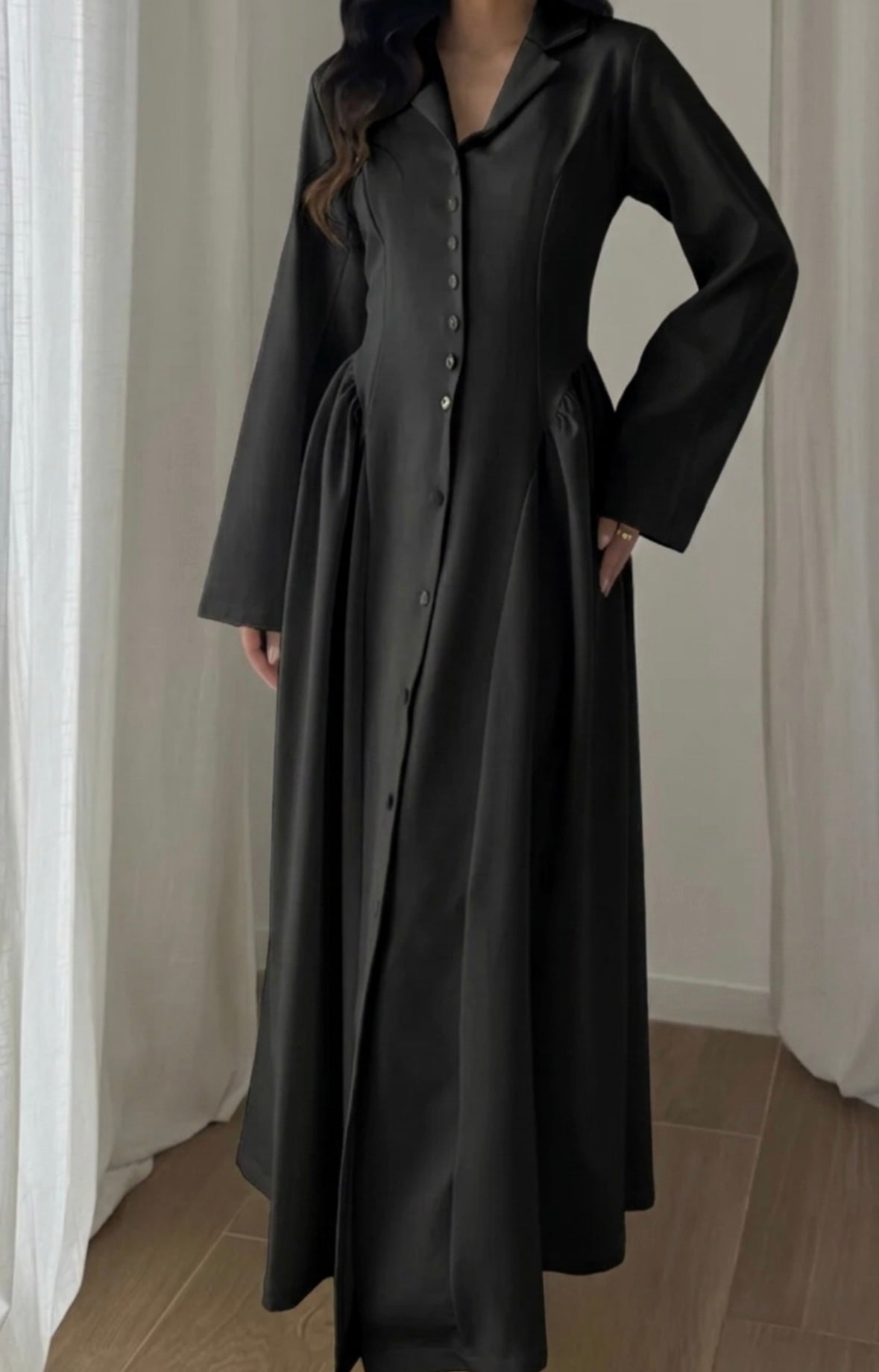 Robe Alya noir - Eda&Chic