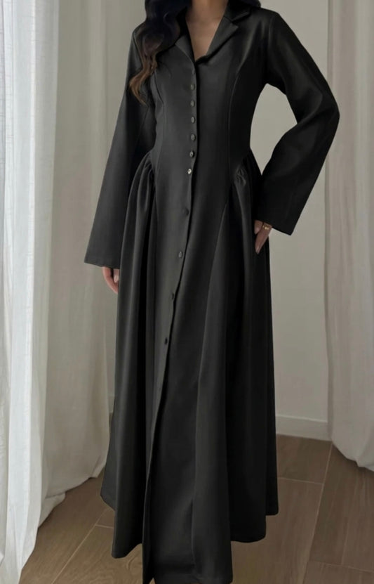 Robe Alya noir - Eda&Chic