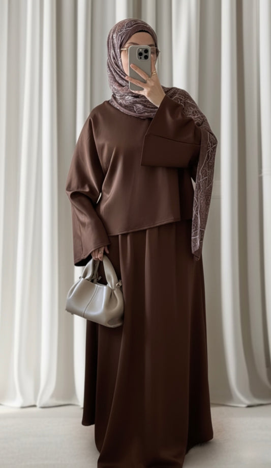 Ensemble Samira choco - Eda&Chic