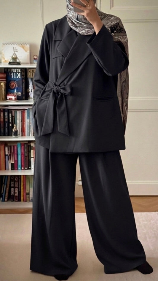 Ensemble blazer nœud - Eda&Chic