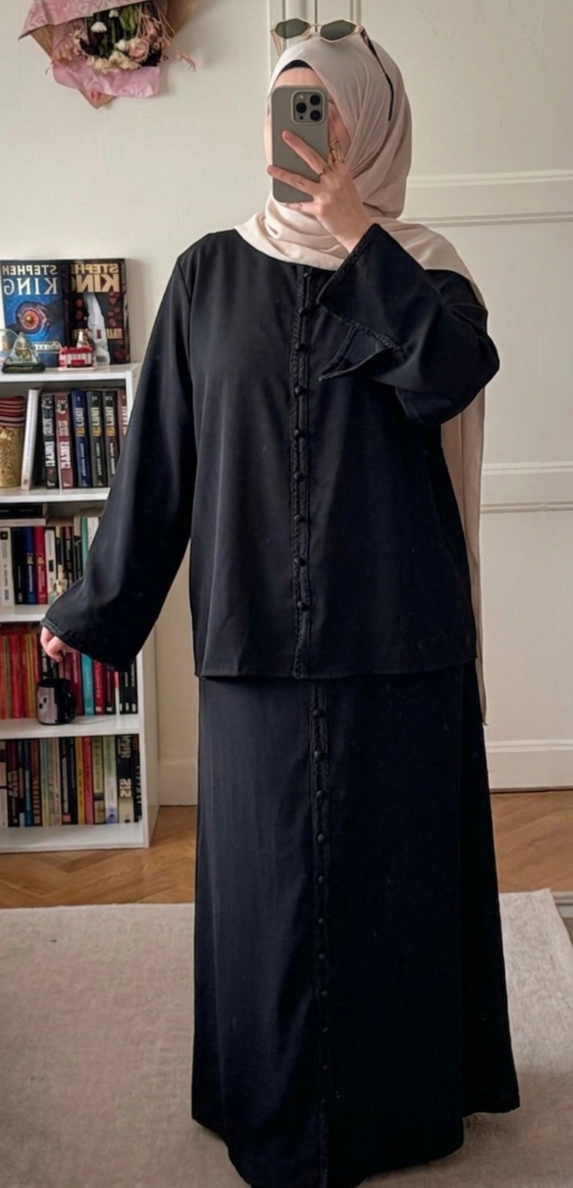 Ensemble Daliya noir - Eda&Chic