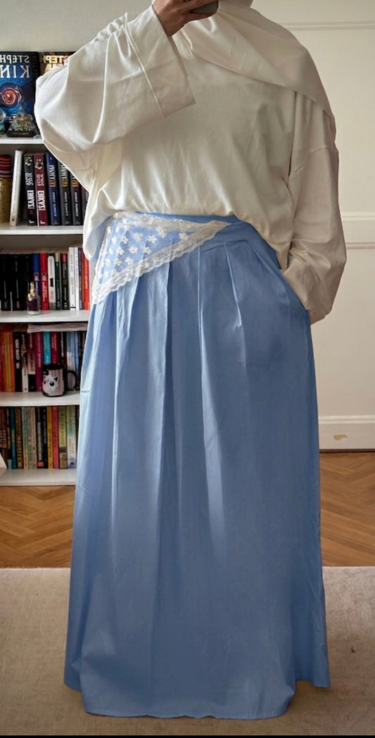 Jupe dentelle coton - Eda&Chic