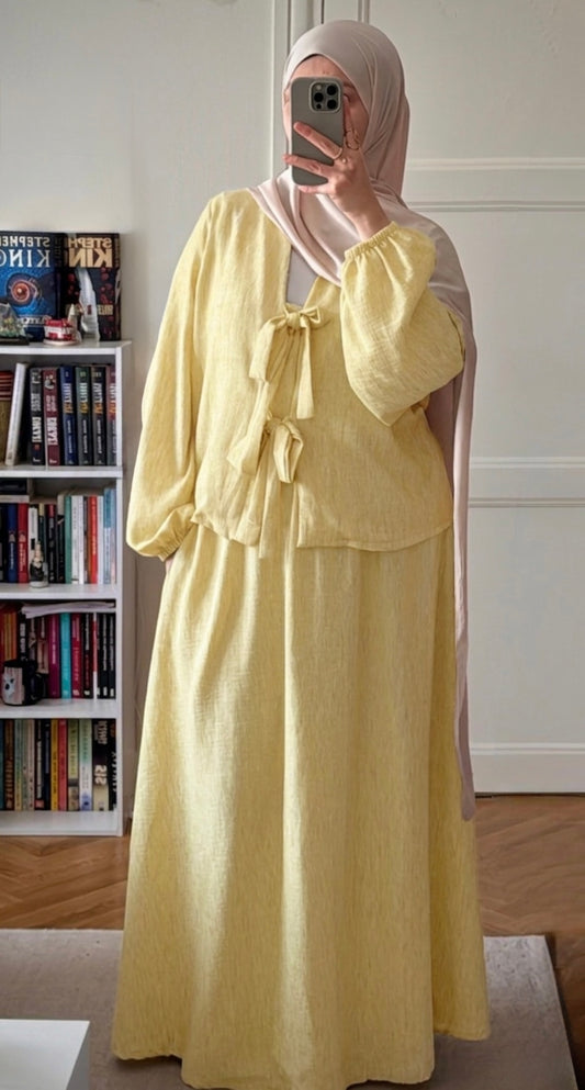 Ensemble Hana jaune - Eda&Chic