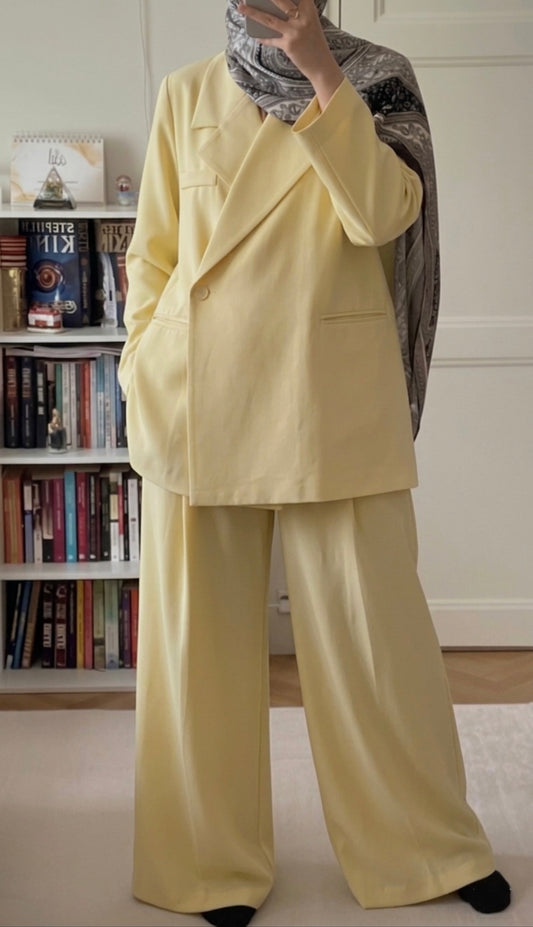 Ensemble blazer pastel - Eda&Chic