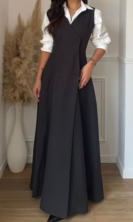 Robe Diana noir - Eda&Chic