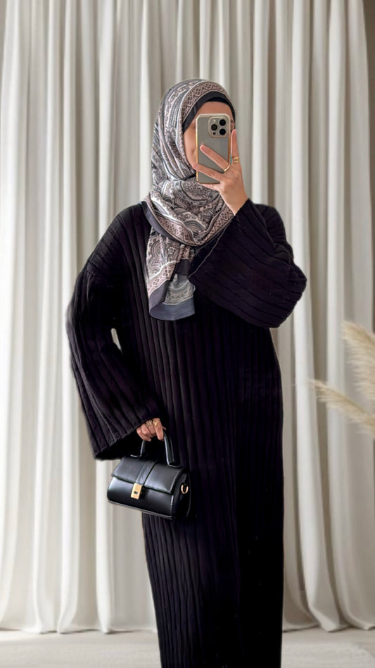 Robe Nora noir - Eda & Chic