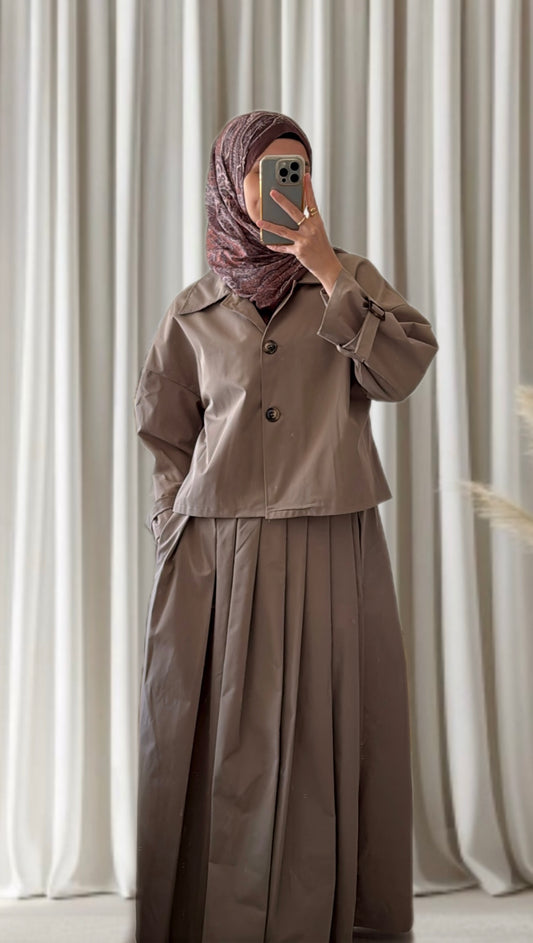 Ensemble Soraya taupe - Eda&Chic