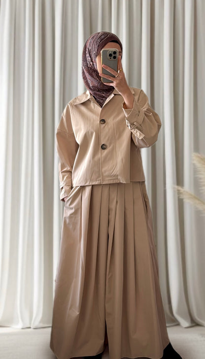 Ensemble Soraya beige - Eda&Chic