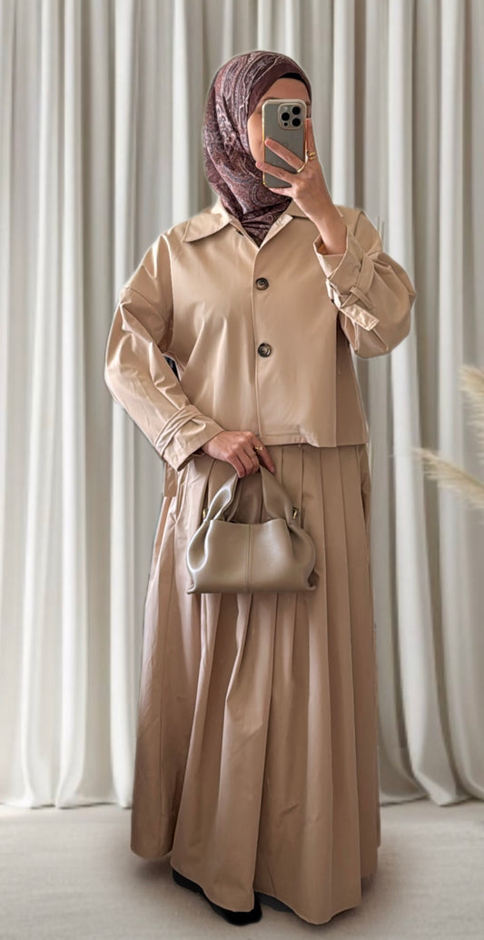 Ensemble Soraya beige - Eda&Chic