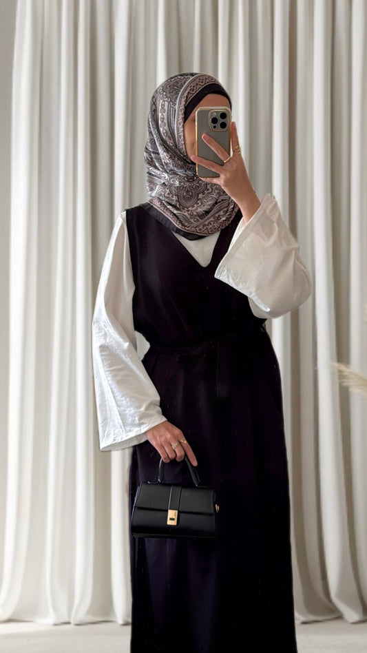 Robe Amira noir - Eda&Chic