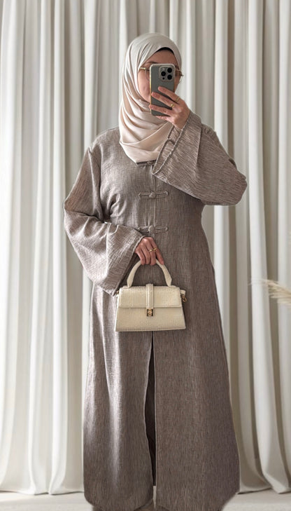 Ensemble Amaya taupe - Eda&Chic