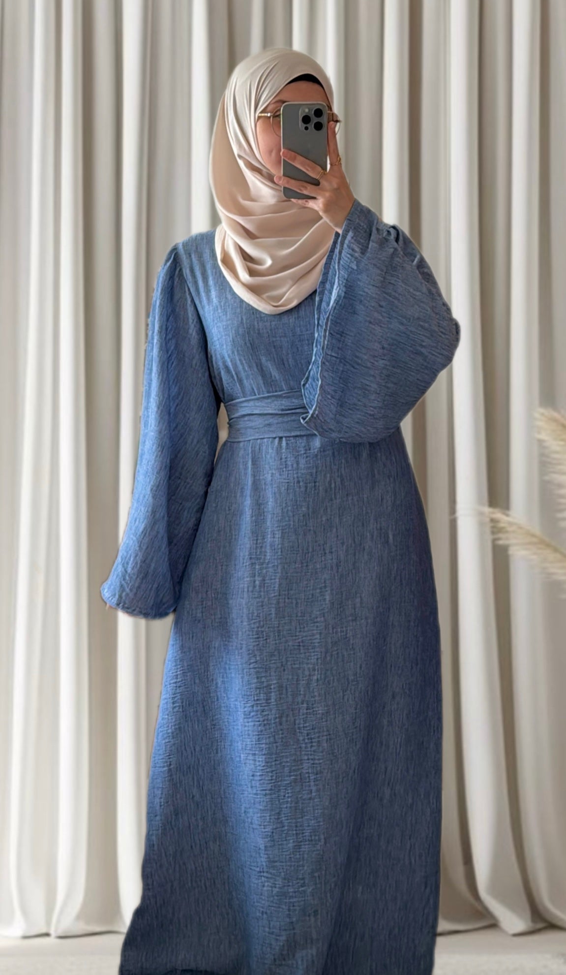 Robe Layna bleu - Eda&Chic